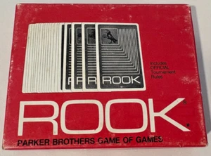 Vintage 1972 Parker Brothers ROOK Card Game Red Deck Complete With Instructions - Picture 1 of 4