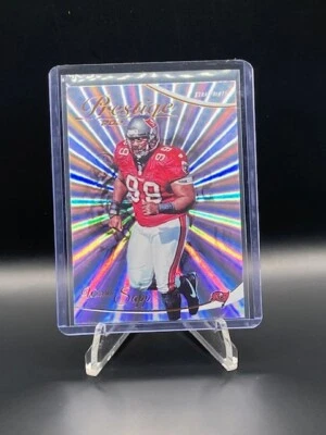 Warren Sapp 2023 Panini Prestige Sunburst #281 #BUCCANEERS Parallel - Image 1 of 2