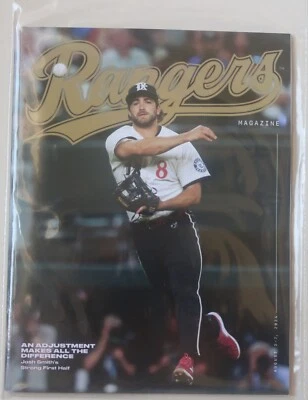2024 TEXAS RANGERS MAGAZINE AUGUST 2-7, 2024 COVER: JOSH SMITH - NEW - Image 1 of 2