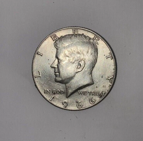 1966 SMS NO 'FG' KENNEDY HALF DOLLAR 50C NGC CERTIFIED MS 67 MINT STATE UNC (030 Cover