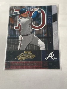 2002 Playoff Absolute Memorabilia Chipper Jones #12 - Picture 1 of 1