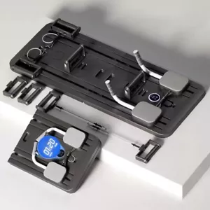 Black Multifunctional Abdominal Board Pilates Reformer Set Elbow Support Gym - Picture 1 of 11