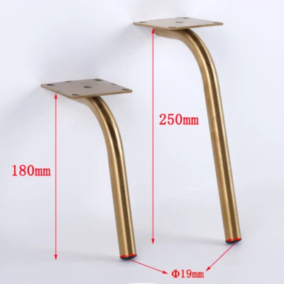 1x Patas de Mesa Sofá Pies Muebles Gabinete Silla Pie Antideslizante Decoración del Hogar Foto 1 de 4