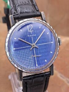 Vintage Watch POBEDA 2602 Mechanical Wristwatch Textured Dial