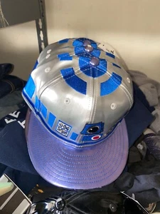 Star wars R2D2 New Era Cap Used Size: 7 1/2 Top button has a scrape - Picture 1 of 6