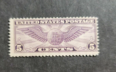 Scott #c16 Winged Globe Single Stamp - MH - Image 1 of 2