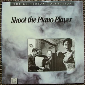 SHOOT the PIANO PLAYER  Francois Truffaut Criterion 43 French/ English LASERDISC - Picture 1 of 5