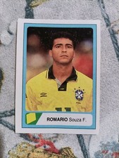 ROMARIO BRAZIL Chrome World Toilet World Cup USA 94 FOOTBALL STICKER ORIGINAL #91 