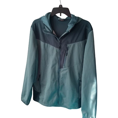CMP jacket for men breathable waterproof size 54 green. MADE IN ITALY - Image 1 of 4