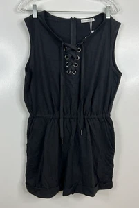 Z Avenue USA Black Romper Size L - Picture 1 of 3