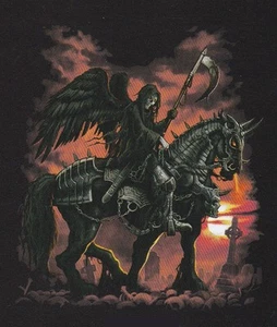 BEAU SWEAT SHIRT NOIR  : DEAHT  RIDER / dispo  S  M  L  XL  XXL  XXXL + ENFANT   - Picture 1 of 1
