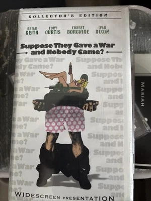 Rare VHS “Still Sealed”Suppose They Gave A War And Nobody Came? (Anchor Bay) - Image 1 of 2