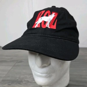 Koz Big X Hat Mens Knit Adjustable Black Cap - Picture 1 of 15