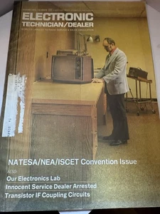 Electronic Technician/Dealer Magazine:  August 1973 NATESA NEA ISCET Convention - Picture 1 of 9