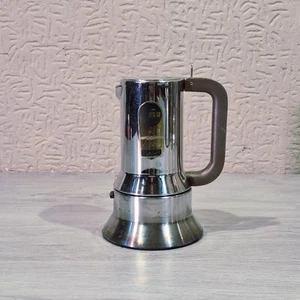 🔵Caffettiera 6 Tazze Alessi in Acciaio Inox 18/10. Made in Italy Richard Sapper - Imagen 1 de 11