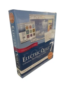 Electric Quilt 7 EQ7 Quilting Design Software for APPLE MAC New Sealed Free Ship - Picture 1 of 4
