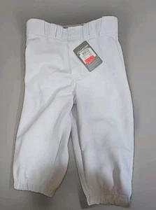 Easton Youth Pro + Kicker Baseball Softball Pants White Size YM 24" - 25" New - Picture 1 of 6