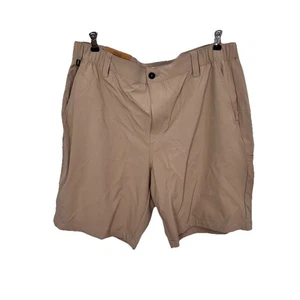 Eddie Bauer Flex Waist Tech Shorts Herren Größe XXL Freizeit Chino Poly Ester $ 80 Neu - Bild 1 von 18