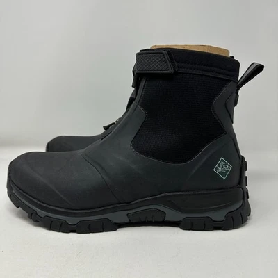 BOTAS ORIGINALES MUCK APEX CREMALLERA MEDIA BOTÍN Negro Para Hombre Talla 13 NUEVO CON ETIQUETAS SIN CAJA Foto 1 de 4