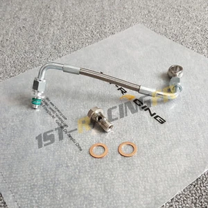 Turbo Oil Feed Line Kit For Chevrolet Cruze Sonic Trax ECOTEC A14NET 1.4L 140HP - Picture 1 of 4