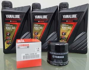 Yamaha Tenere 700 Service Kit Oil Filter 5GH-13440 Yamalube Fully Synthetic oil - Picture 1 of 3