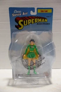 Noel Neil Signed DC Direct Silver Age Superman Lois Lane Figure JSA Auth DAMAGED - Picture 1 of 8