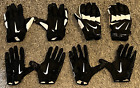 4 ensembles de gants d'occasion Hawkeyes football Nike jeu d'occasion University of Iowa