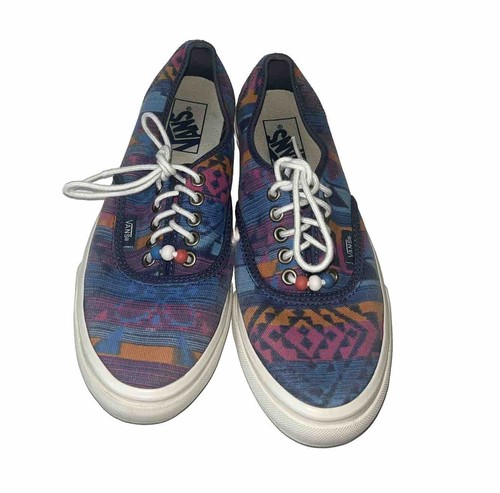 Scarpe da skateboard Vans Off The Wall sneakers unisex Aztec Inca con 7 Us M 5.5 Us