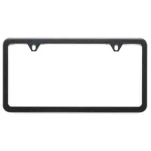 Genuine Subaru License Plate Frame - Slim Line - Matte Black SOA342L105 - Picture 1 of 2