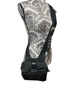 Ameribag Small Crossbody Bag Messenger Shoulder Purse Organizer Black - Picture 1 of 12