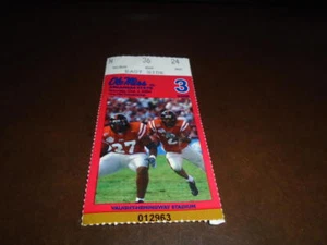 2004 ARKANSAS STATE AT OLE MISS COLLEGE FOOTBALL BIGLIETTO STUB  - Foto 1 di 2
