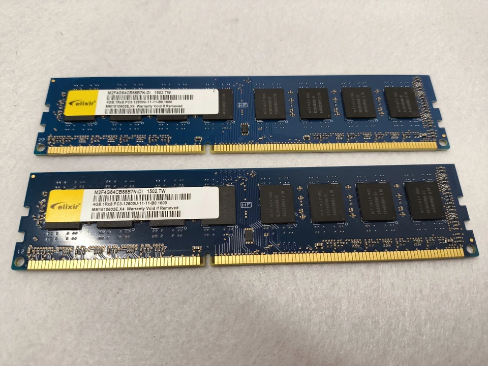 ELIXIR 2x4GB RAM DDR3 - Immagine 1 di 1