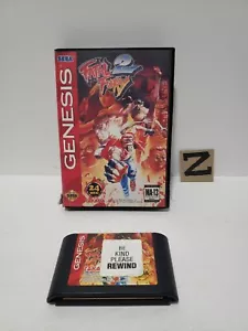 Fatal Fury 2 Sega Genesis Takara Case And Game No Manual...Authentic - Picture 1 of 11