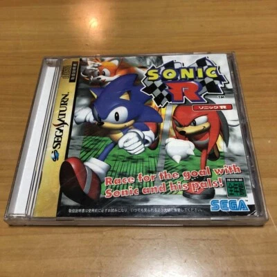 Sonic R Sega Saturn SS Language Japanese Racing Game "good" Japan Used #002 - Image 1 of 3