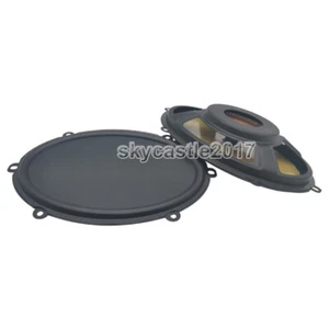 1x 190x138,5 mm Ellisse Woofer Altoparlante Radiatore Passivo Diaframma Basso Ausiliario - Foto 1 di 6