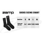 Zamp RU003003L; Racing Socks, Large, Black, 1-Layer, SFI 3.3 Approved