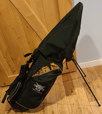 Сумка для клюшек для гольфа стоячая Hot Z Smirnoff тройная черная 5 направлений. Ремни и чехлы - Изображение 1 из 4