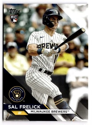 2024 Sal Frelick Rookie Card -  Topps Flagship Collection - #2 Brewers - Image 1 of 2