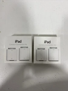 Apple iPad Camera Connection Kit 30 Pin A1362 A1358 MC531ZM/A Genuine 2 boxes - Picture 1 of 5