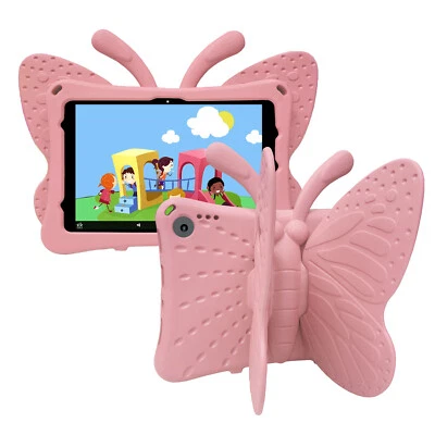 Funda con soporte de EVA mariposa para niños Amazon Fire HD10/HD10 Plus 13ª 11ª generación Foto 1 de 4