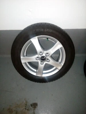 4 sommerreifen 215/55 r16 97h auf Alufelge Borbet - Bild 1 von 3