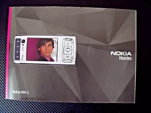 Nokia N95-1 - N Series User Guide / Instruction Booklet - Original Exc - Used - Zdjęcie 1 z 3