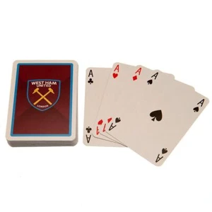 Tarjetas de juego West Ham United FC - mercancía oficial nueva - Imagen 1 de 3