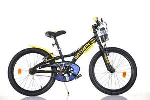 Dino Batman Kids 20in Bike Bicycle Steel Black Yellow Cycling - Picture 1 of 1