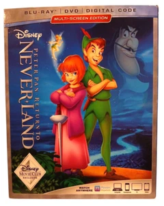 Disney's Peter Pan: Return to Neverland (Blu-ray + DVD) w/Slipcover Brand New - Picture 1 of 1