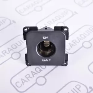 C-Line 12v Socket Outlet Black Cigarette Cigar CBE Caravan Motorhome Campervan - Picture 1 of 5