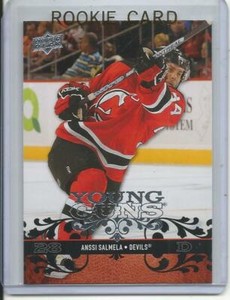 2008-09 UD Upper Deck Young Guns Anssi Salmela Rookie Card RC #228 Mint