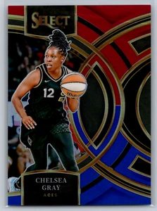 Chelsea Gray 2024 Panini Select WNBA Red & Blue Prizm /399 #138 Las Vegas Aces - Picture 1 of 2
