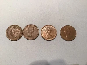 4 Kanada Pennies - Bild 1 von 2