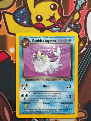 Dunkles Aquana 45/82 Team Rocket deutsch Pokemon Karten NM - Bild 1 von 2